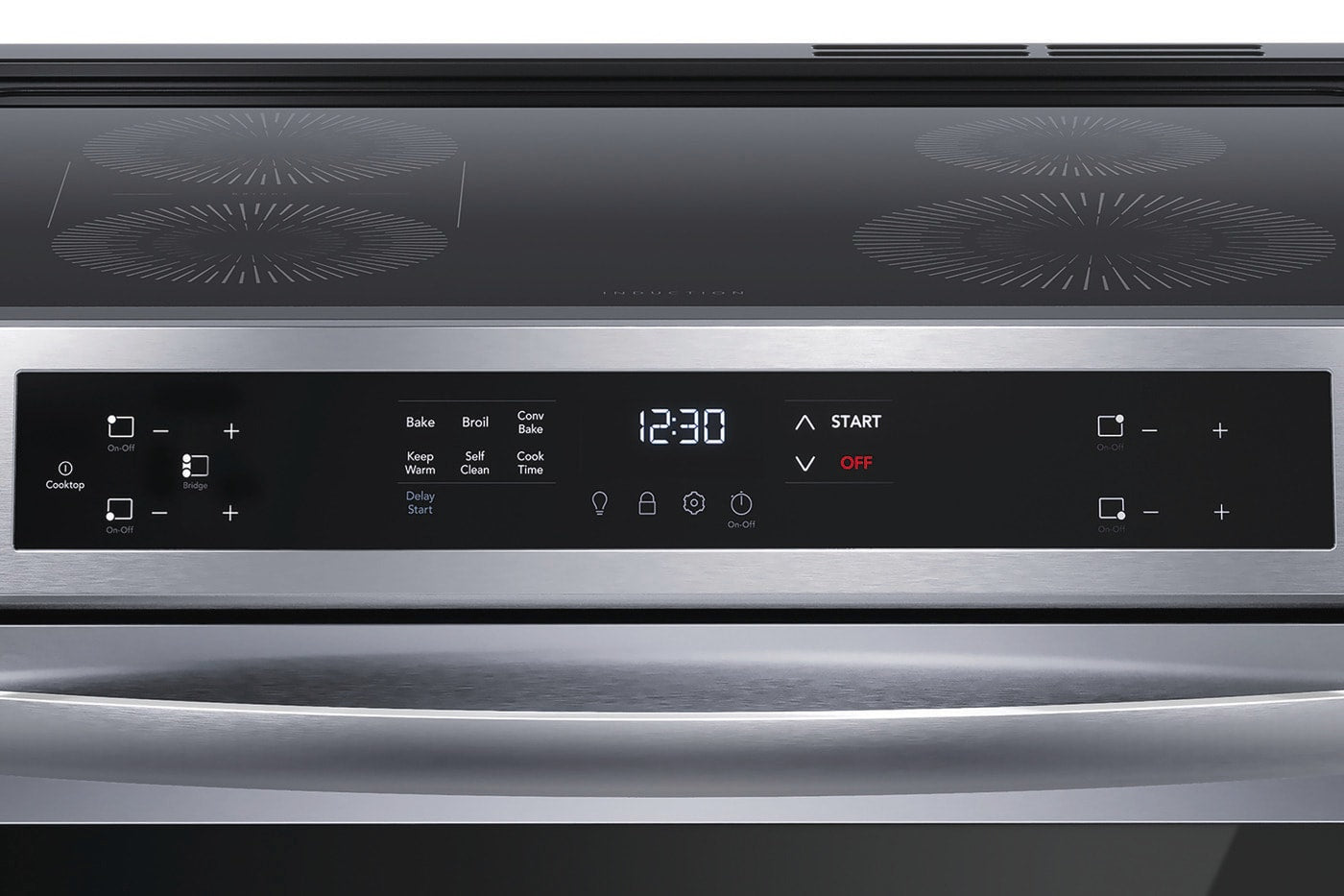 Frigidaire - 5.3 cu. ft Induction Range in Stainless - FCFI308CAS