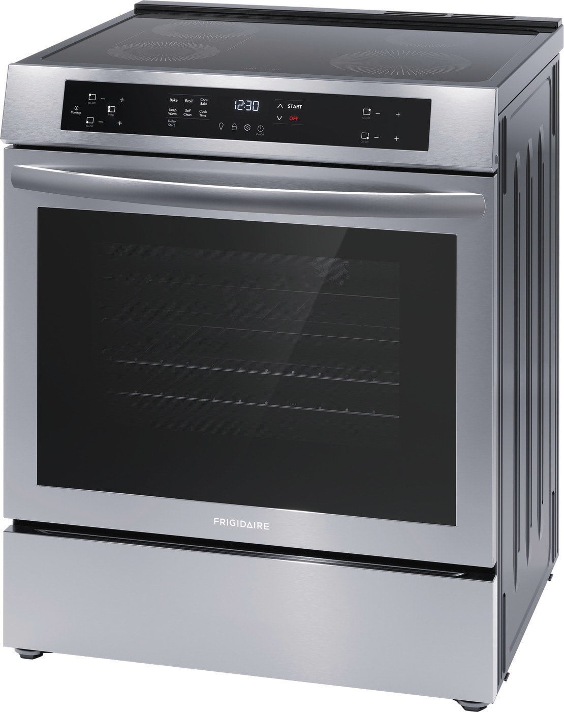 Frigidaire - 5.3 cu. ft Induction Range in Stainless - FCFI308CAS