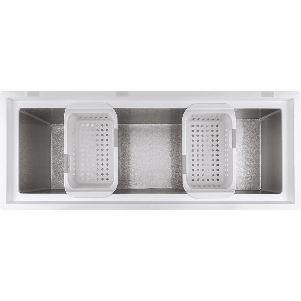 GE - 15.7 cu. Ft Chest Freezer in White - FCM16SLWW