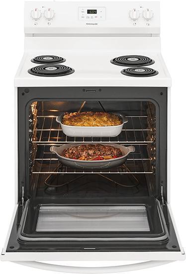 Frigidaire - 5.3 cu. ft Electric Range in White - FCRC301CAW