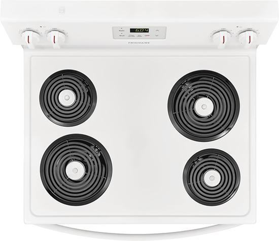 Frigidaire - 5.3 cu. ft Electric Range in White - FCRC301CAW
