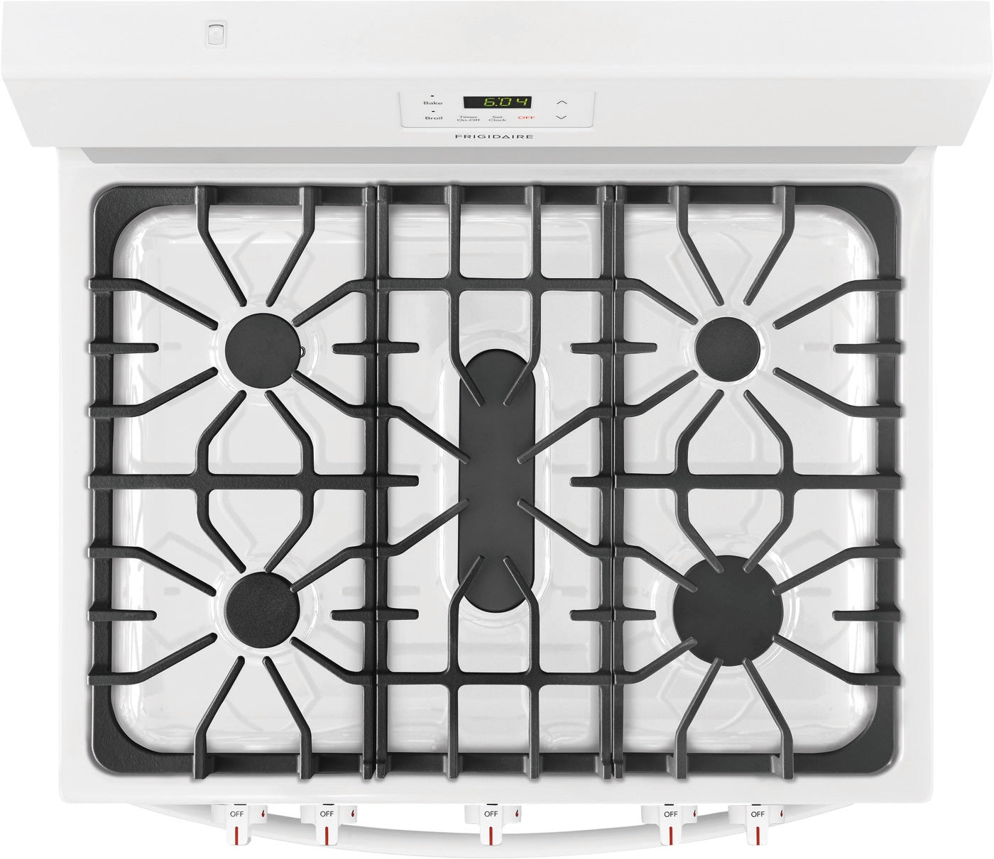Frigidaire - 5 cu. ft Gas Range in White - FCRG3052AW
