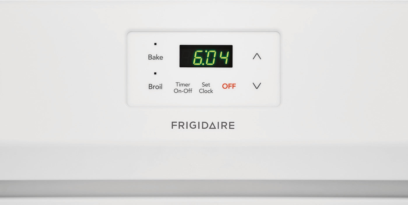 Frigidaire - 5 cu. ft Gas Range in White - FCRG3052AW