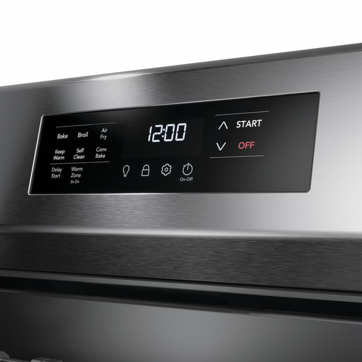 Frigidaire - 5.1 cu. ft Gas Range in Stainless - FCRG3083AS