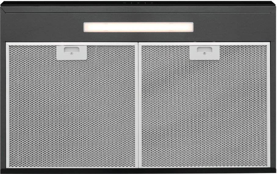 Frigidaire - 30 Inch 110 - 330 CFM Under Cabinet Range Vent in Black Stainless - FCVW3062AD