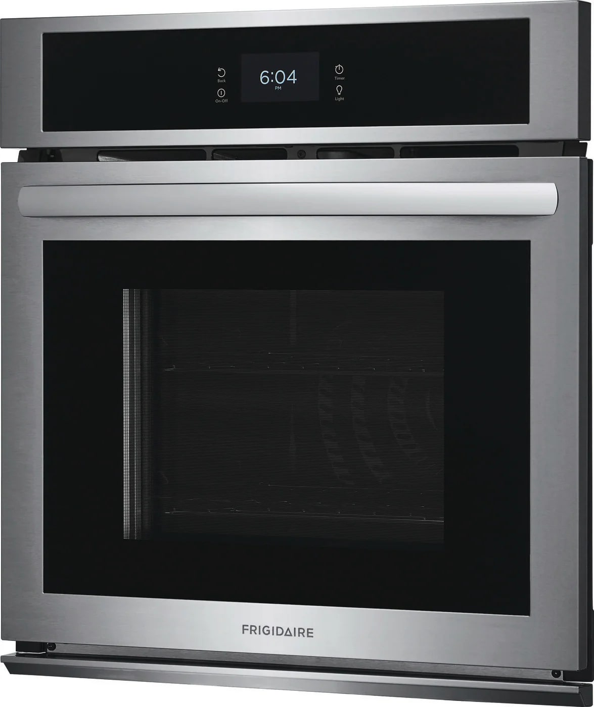 Frigidaire - 3.8 cu. ft Single Wall Oven in Stainless - FCWS2727AS