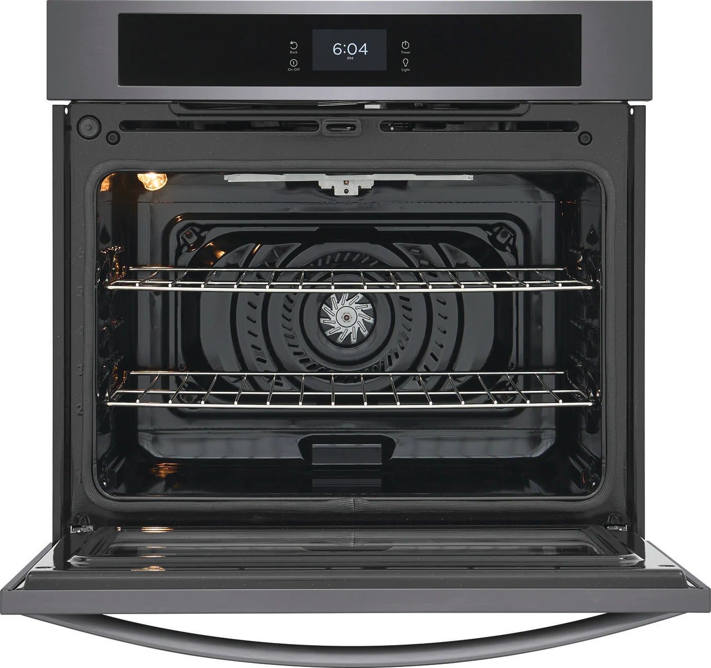 Frigidaire - 5.3 cu. ft Single Wall Oven in Black Stainless - FCWS3027AD
