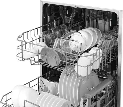 Frigidaire - 51 dBA Built In Dishwasher in Stainless - FDSP4401AS
