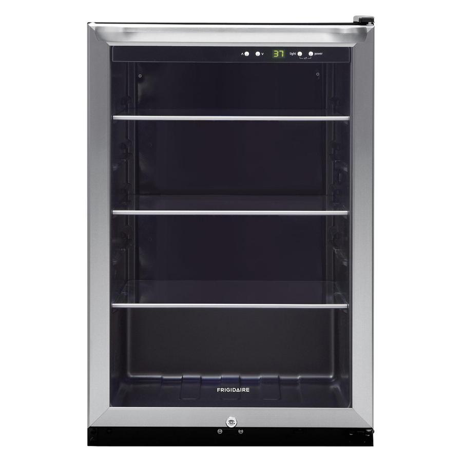 Frigidaire - 21.5 Inch 4.6 cu. ft Beverage Centre Refrigerator in Stainless - FFBC4622QS