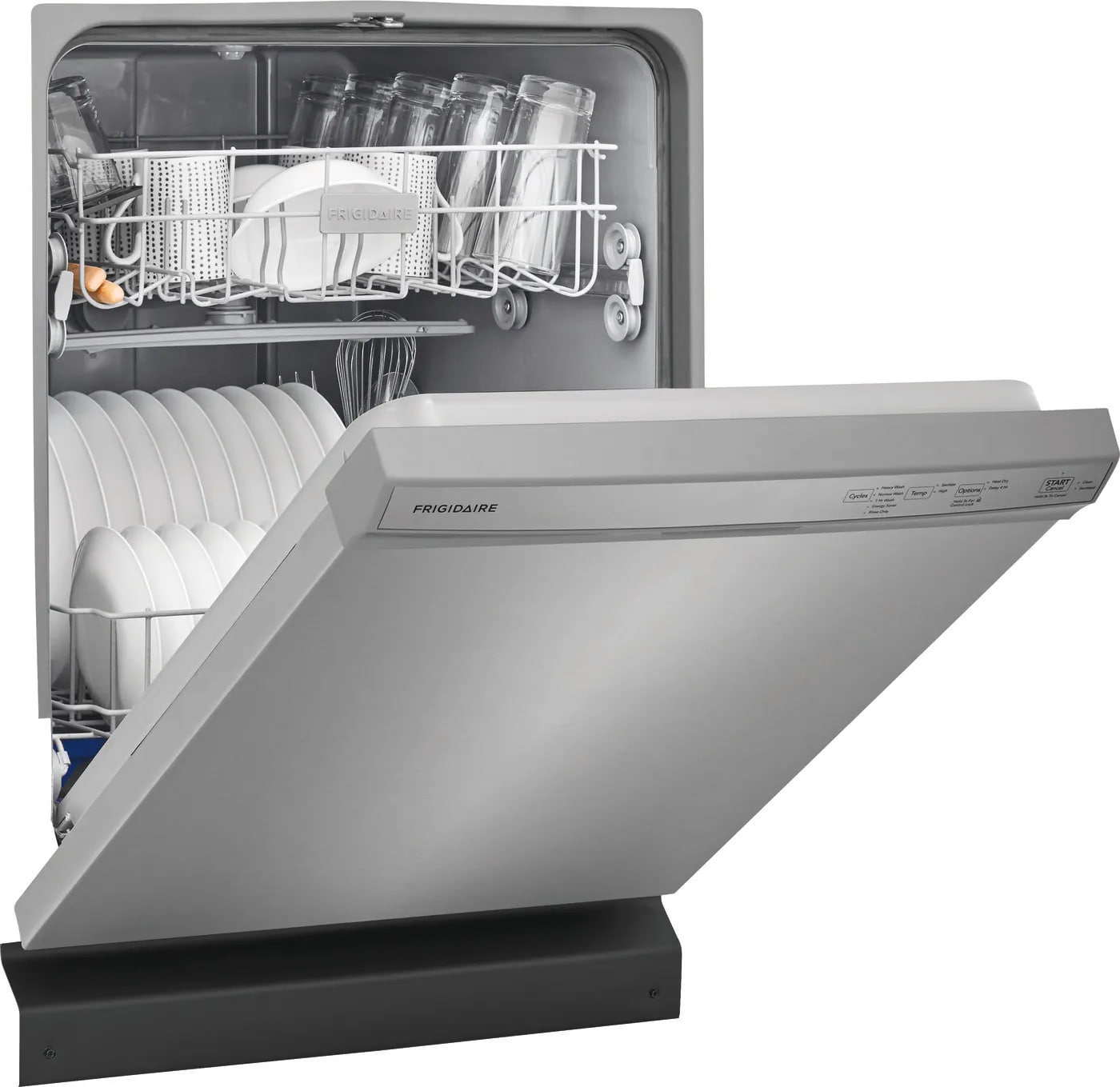 Frigidaire - 55 dBA Built In Dishwasher in Stainless - FFCD2418US