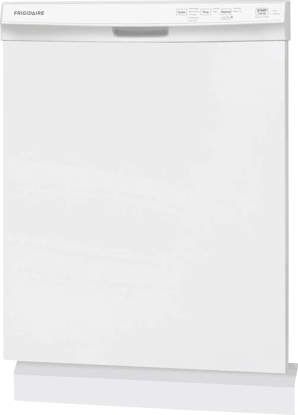 Frigidaire - 55 dBA Built In Dishwasher in White - FFCD2418UW