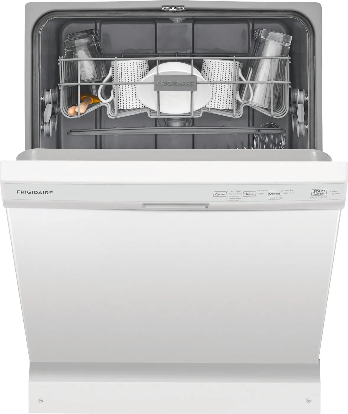 Frigidaire - 55 dBA Built In Dishwasher in White - FFCD2418UW