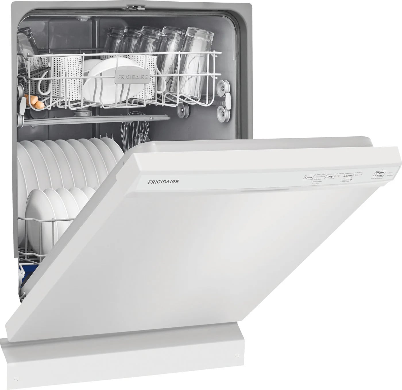 Frigidaire - 55 dBA Built In Dishwasher in White - FFCD2418UW