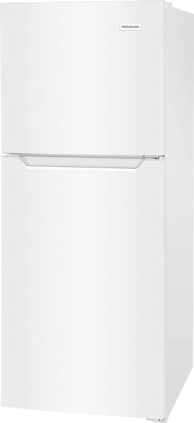 Frigidaire - 23.8 Inch 10.1 cu. ft Top Mount Refrigerator in White - FFET1022UW
