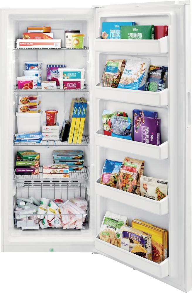 Frigidaire - 15.5 cu. Ft Upright Freezer in White - FFFU16F2VW