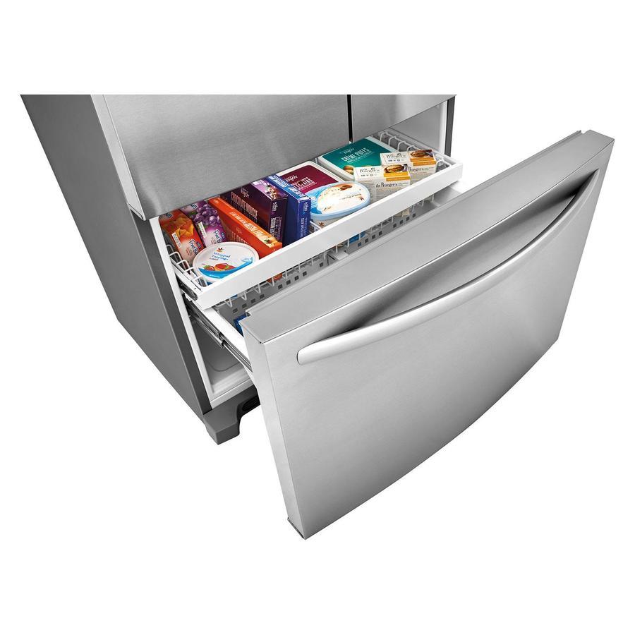 Frigidaire - 36 Inch 26.8 cu. ft French Door Refrigerator in Stainless - FFHB2750TS