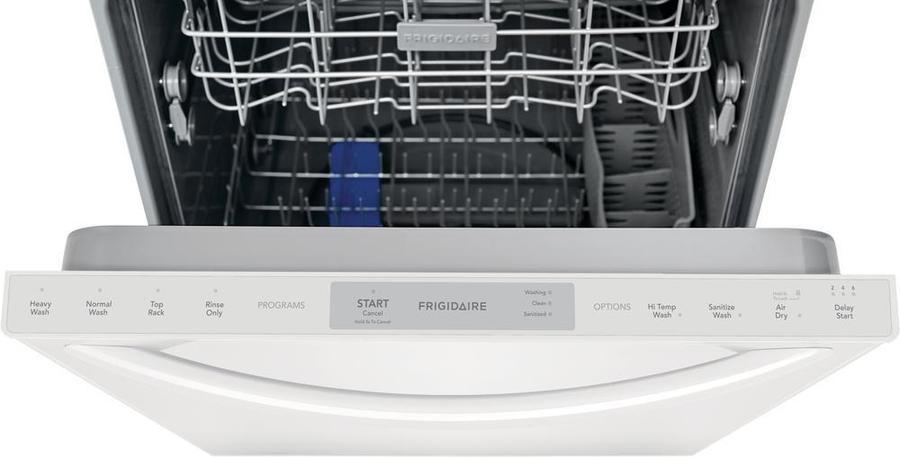 Frigidaire - 54 dBA Built In Dishwasher in White - FFID2426TW