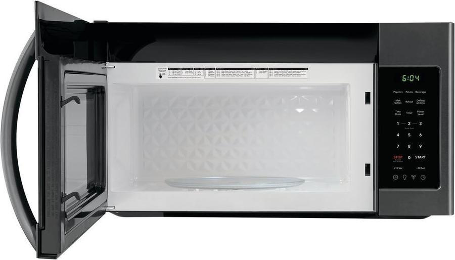 Frigidaire - 1.7 cu. Ft Over the range Microwave in Black Stainless - FFMV1846VD