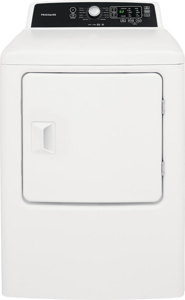 Frigidaire - 6.7 cu. Ft Gas Dryer in White - FFRG4120SW