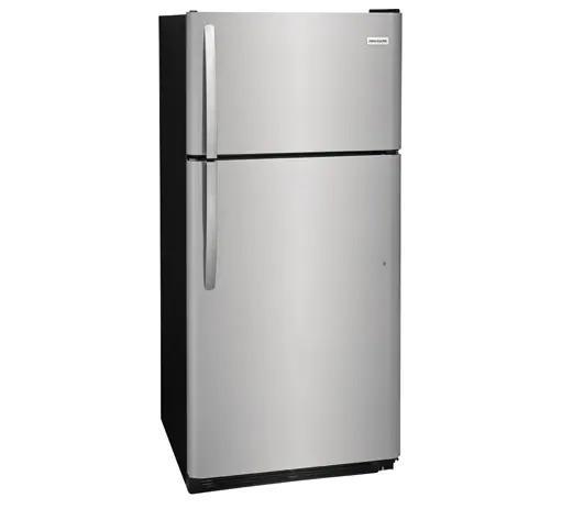 Frigidaire - 30 Inch 18 cu. ft Top Mount Refrigerator in Stainless - FFTR1821TS