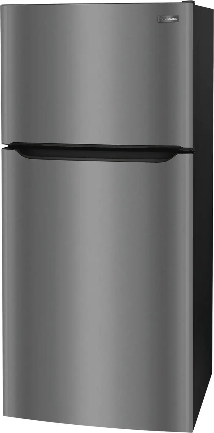 Frigidaire - 30 Inch 20 cu. ft Top Mount Refrigerator in Black Stainless - FFTR2045VD