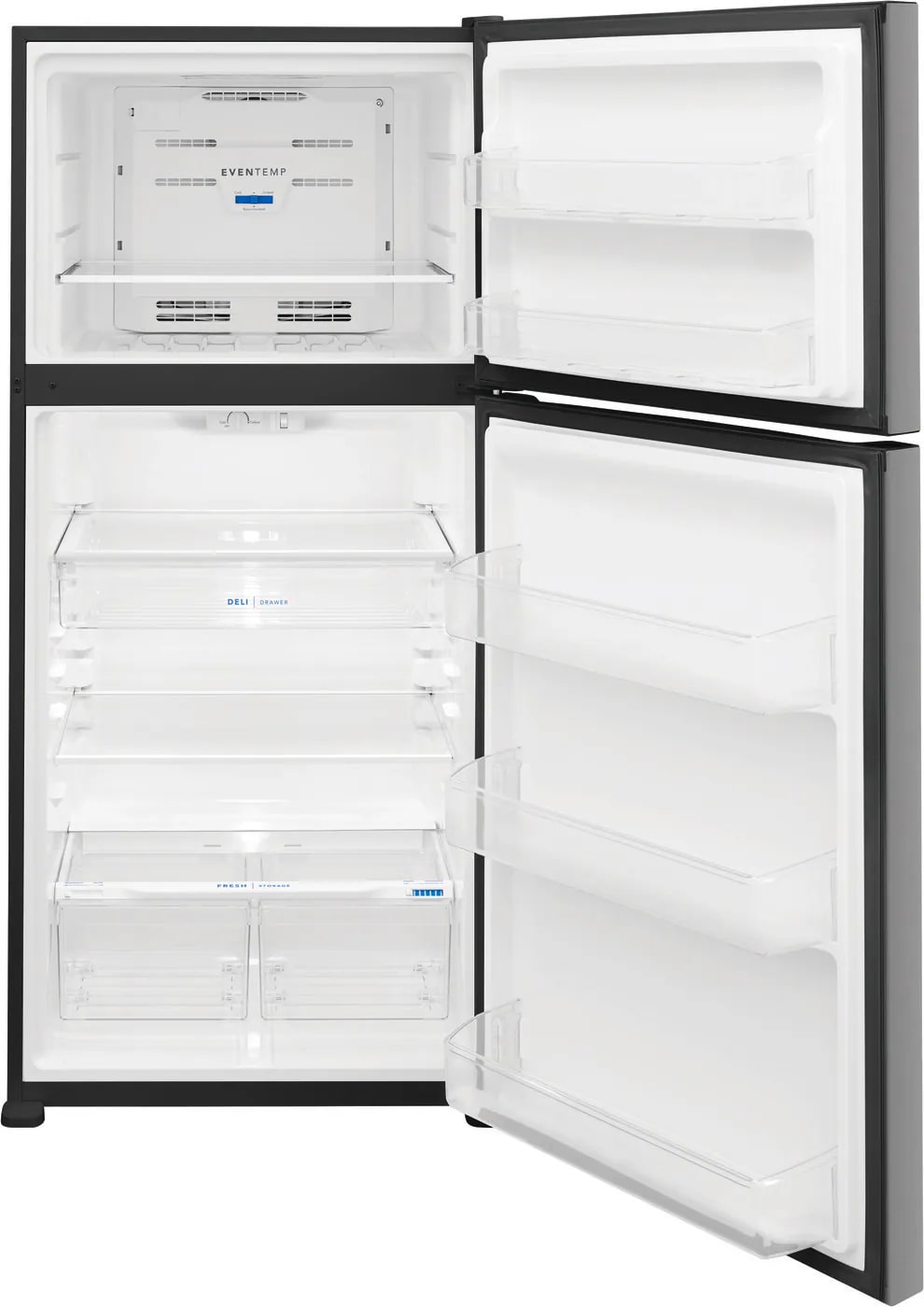 Frigidaire - 30 Inch 20 cu. ft Top Mount Refrigerator in Stainless - FFTR2045VS