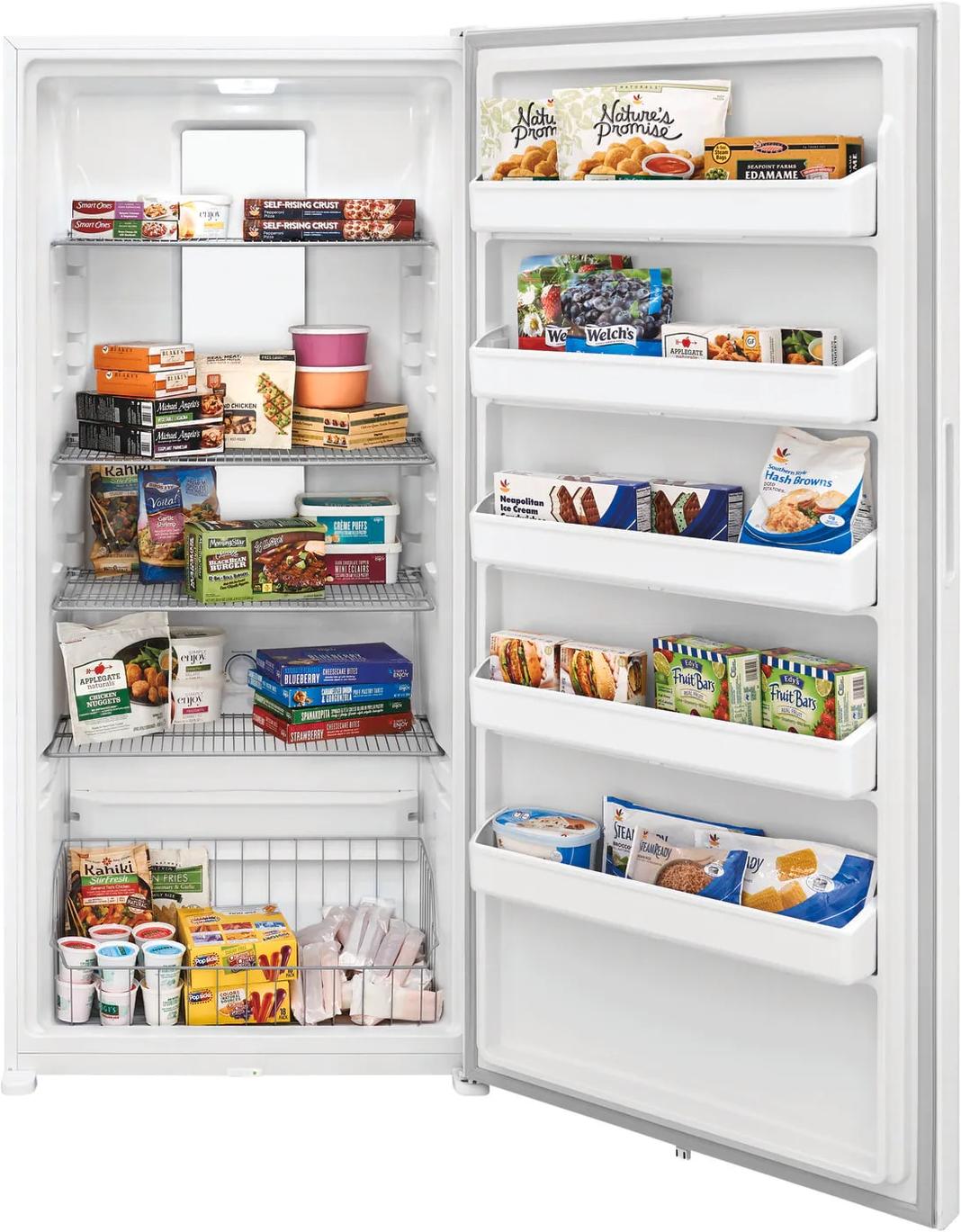 Frigidaire - 20 cu. Ft Upright Freezer in White - FFUF2021AW