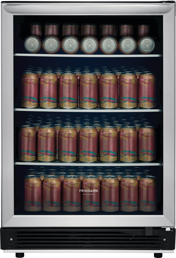 Frigidaire Gallery - 23.4375 Inch 5.3 cu. ft Beverage Centre Refrigerator in Stainless - FGBC5334VS