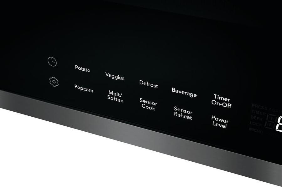 Frigidaire Gallery - 1.9 cu. Ft Over the range Microwave in Black Stainless - FGBM19WNVD