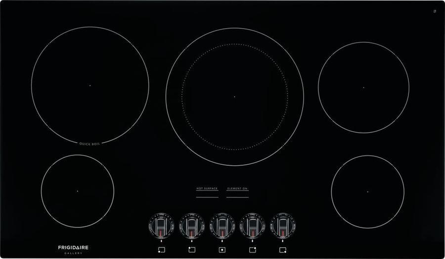 Frigidaire Gallery - 36.75 inch wide Electric Cooktop in Black - FGEC3648UB