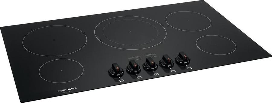 Frigidaire Gallery - 36.75 inch wide Electric Cooktop in Black - FGEC3648UB