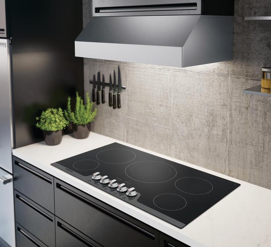 Frigidaire Gallery - 36.75 inch wide Electric Cooktop in Stainless - FGEC3648US