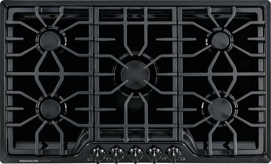 Frigidaire Gallery - 36 inch wide Gas Cooktop in Black Stainless - FGGC3645QB