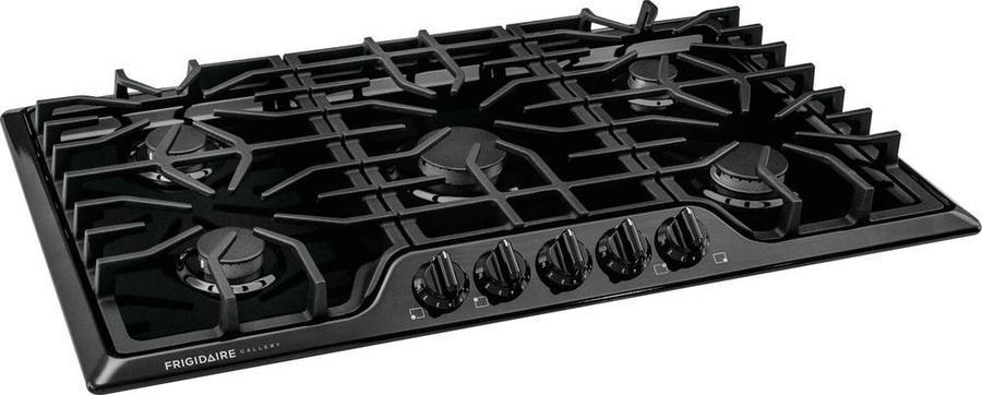 Frigidaire Gallery - 36 inch wide Gas Cooktop in Black Stainless - FGGC3645QB