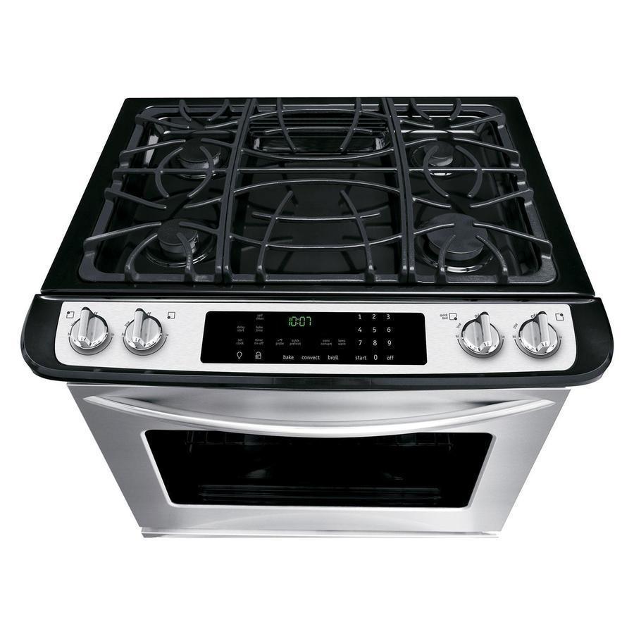 Frigidaire Gallery - 4.5 cu. ft Gas Range in Stainless - FGGS3065PF