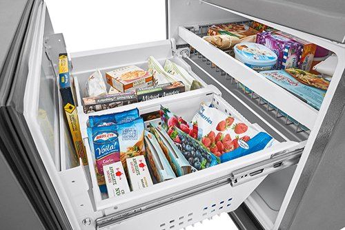 Frigidaire Gallery - 36 Inch 27.7 cu. ft French Door Refrigerator in Stainless - FGHB2868TF