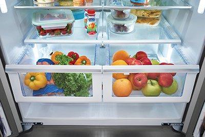 Frigidaire Gallery - 36 Inch 22.4 cu. ft French Door Refrigerator in Stainless - FGHD2368TF