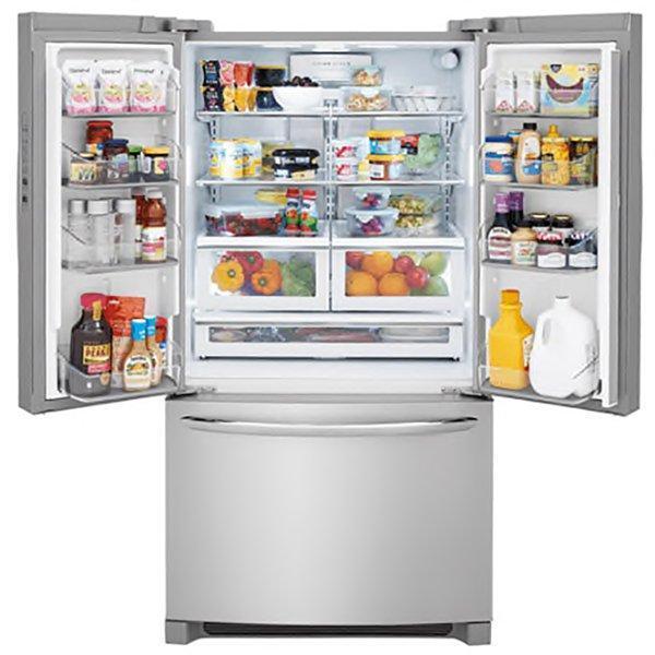 Frigidaire Gallery - 36 Inch 22.4 cu. ft French Door Refrigerator in Stainless - FGHG2368TF