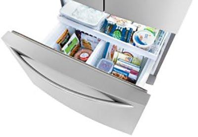 Frigidaire Gallery - 36 Inch 22.4 cu. ft French Door Refrigerator in Stainless - FGHG2368TF