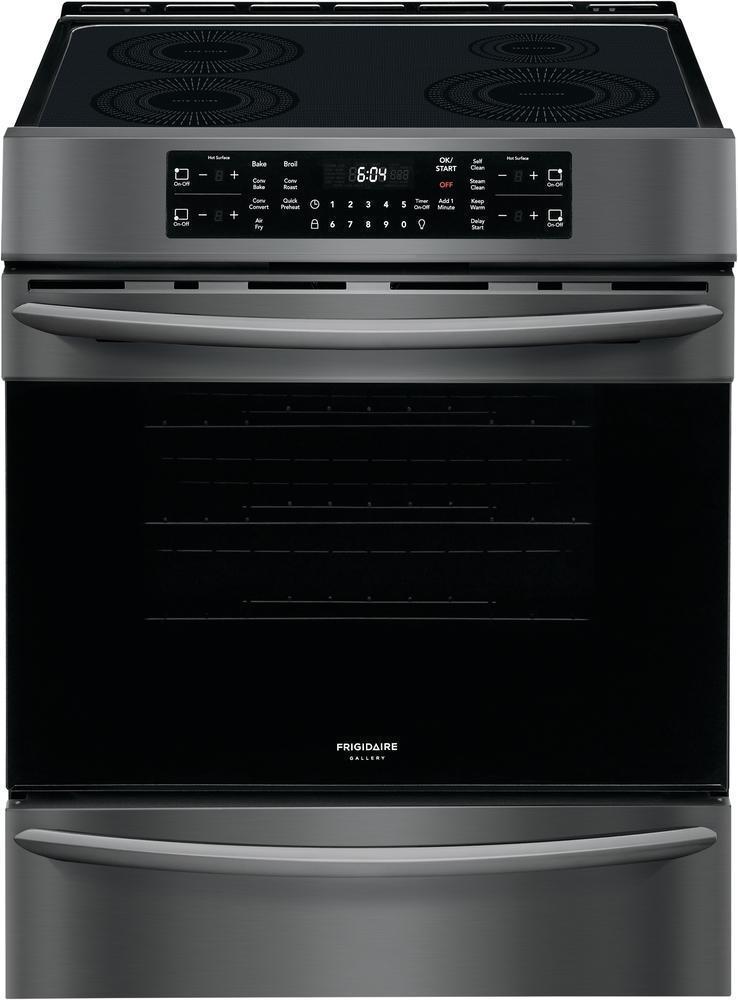 Frigidaire Gallery - 5.4 cu. ft Induction Range in Black Stainless - CGIH3047VD