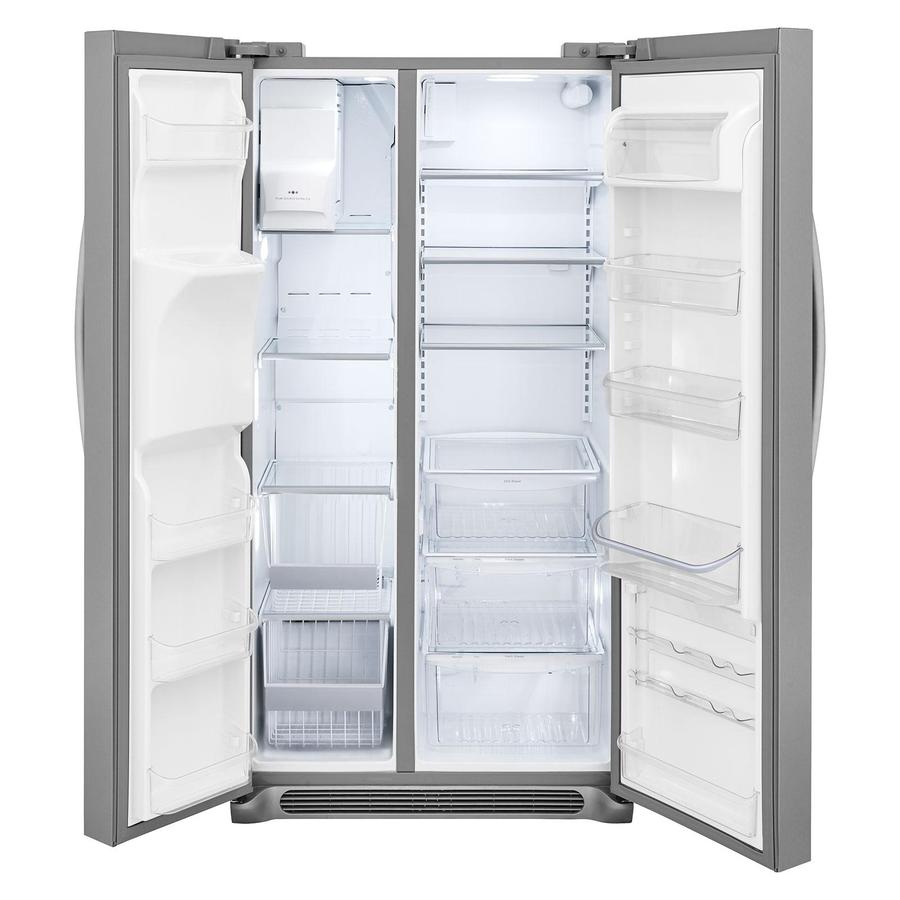 Frigidaire Gallery - 36 Inch 22.2 cu. ft Side by Side Refrigerator in Stainless - FGSC2335TF
