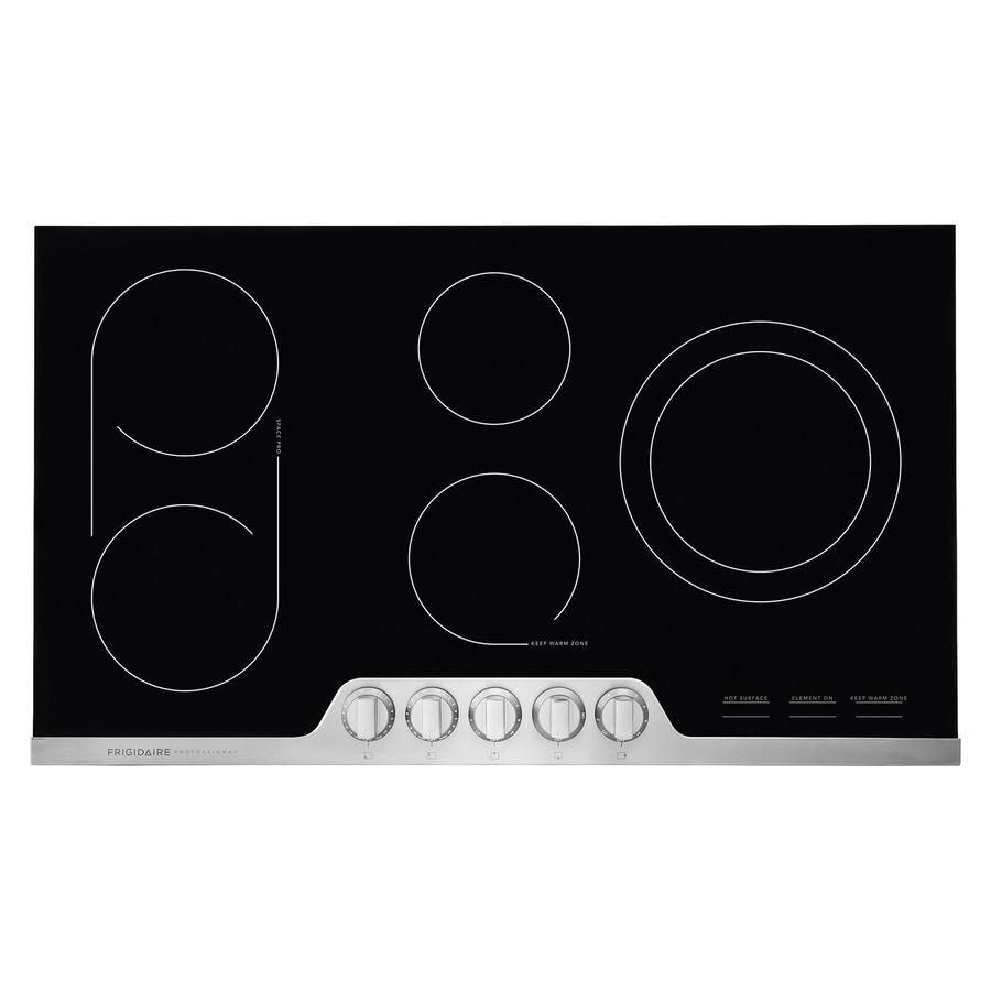 Frigidaire Professional - 36.5 Inch Electric Cooktop in Stainless (Open Box) - FPEC3677RF