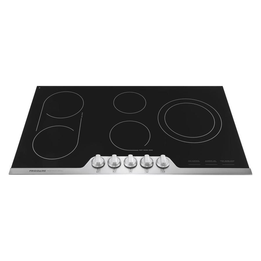 Frigidaire Professional - 36.5 inch wide Electric Cooktop in Stainless - FPEC3677RF