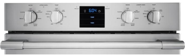 Frigidaire Pro - 10.2 cu. ft Double Wall Oven in Stainless Steel - FPET3077RF
