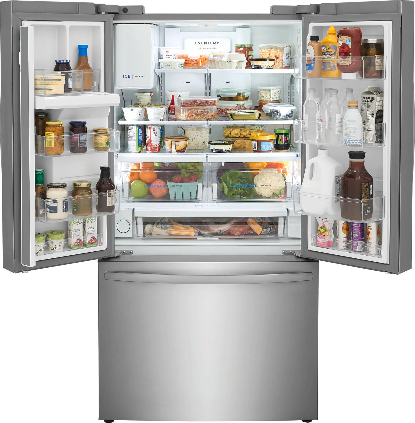 Frigidaire - 36 Inch 22.6 cu. ft French Door Refrigerator in Stainless - FRFC2323AS