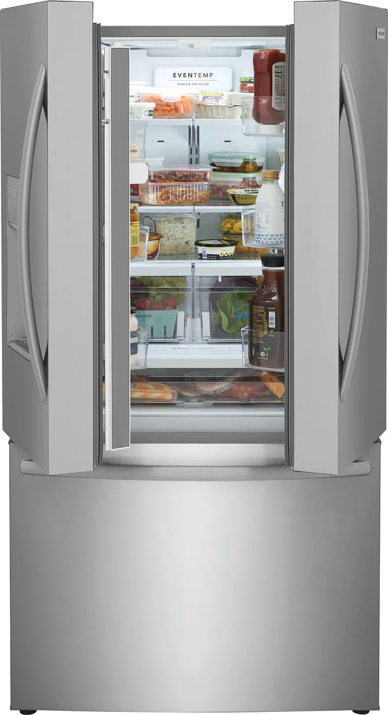 Frigidaire - 36 Inch 22.6 cu. ft French Door Refrigerator in Stainless - FRFC2323AS