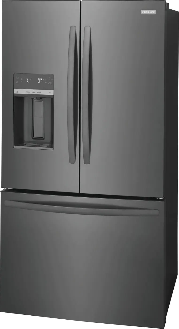 Frigidaire - 36 Inch 27.8 cu. ft French Door Refrigerator in Black Stainless - FRFS2823AD