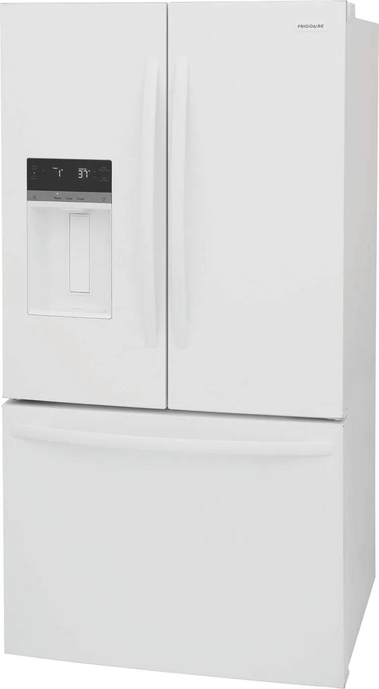 Frigidaire - 36 Inch 27.8 cu. ft French Door Refrigerator in White - FRFS2823AW