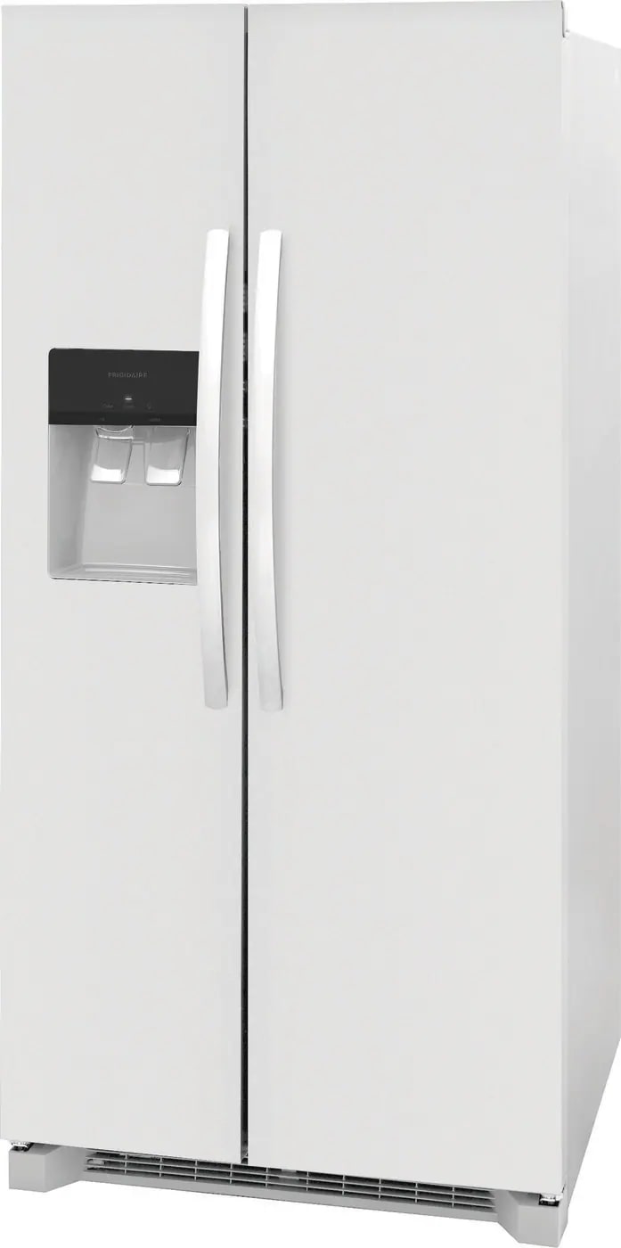 Frigidaire - 33.125 Inch 22.3 cu. ft Side by Side Refrigerator in White - FRSS2323AW