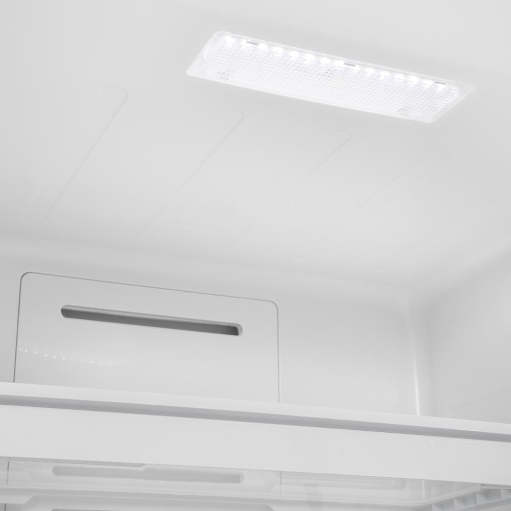 GE - 17.3 cu. Ft Upright Freezer in White - FUF17DLRWW